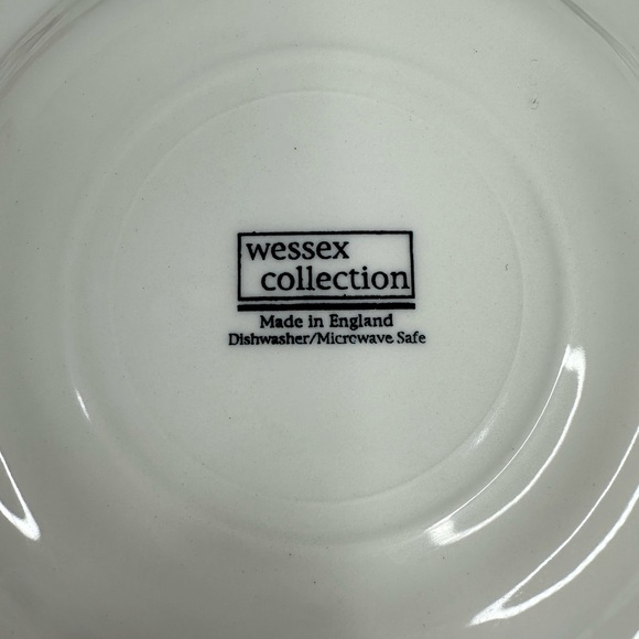 Set of 2 Royal Wessex Pink Willow Rosa 10” Dinner Plates Made in England - Picture 7 of 10